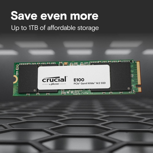 Фото - SSD-накопичувач внутрішній Crucial Micron G4 M.2 NVME 2TB E100 (CT2000E100SSD8)