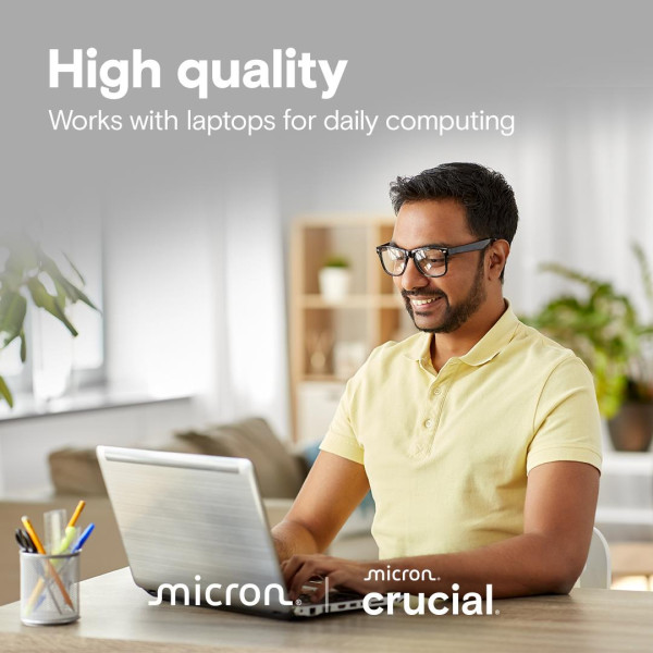 Фото - SSD-накопичувач внутрішній Crucial Micron G4 M.2 NVME 2TB E100 (CT2000E100SSD8)