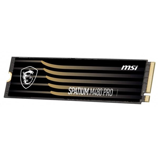 Фото - SSD-накопичувач внутрішній MSI 2TB Spatium M480 Pro M.2 2280 PCIe 4.0 x4 NVMe 3D NAND TLC (S78-440Q600-P83)