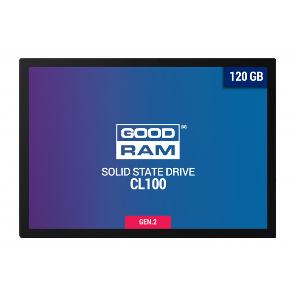 Фото - SSD-накопичувач внутрішній Goodram CL100 G2 120GB SATA III 2.5" (SSDPR-CL100-120-G2)