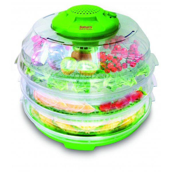 Фото - Сушилка для фруктов и овощей Saturn ST-FP0113 Green