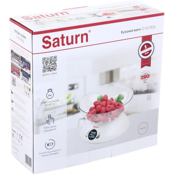 Фото - Весы кухонные Saturn ST-KS7836