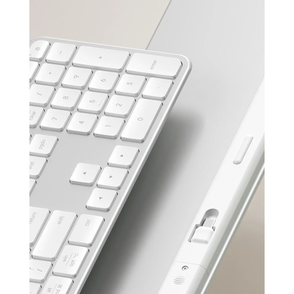 Фото - Клавиатура беспроводная Satechi Slim EX3 Wireless Keyboard Silver (ST-KEX3S-EN)