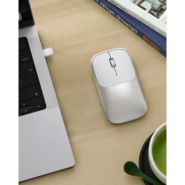 Фото - Миша бездротова Satechi Slim EX Wireless Mouse Silver (ST-MEXS)