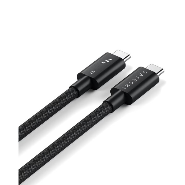 Фото - Переходник Satechi Thunderbolt 5 Pro 240W Cable Black (1 m) (ST-YTB5100K)