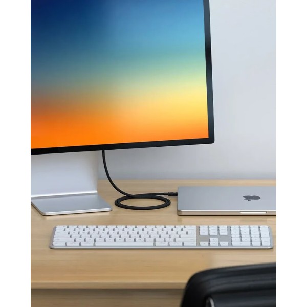 Фото - Переходник Satechi Thunderbolt 5 Pro 240W Cable Black (1 m) (ST-YTB5100K)