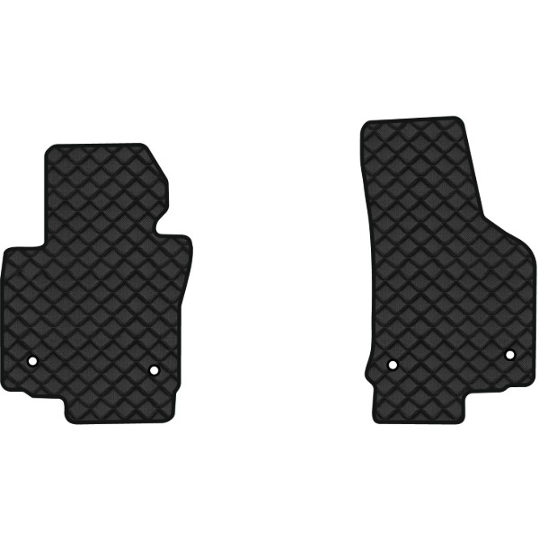 Фото - Килимки з екошкіри в салон авто передні EVAtech ECO для Leon (1P) Seat 2005-2012 2 покоління Htb EU ST1730AG2AV4BBB