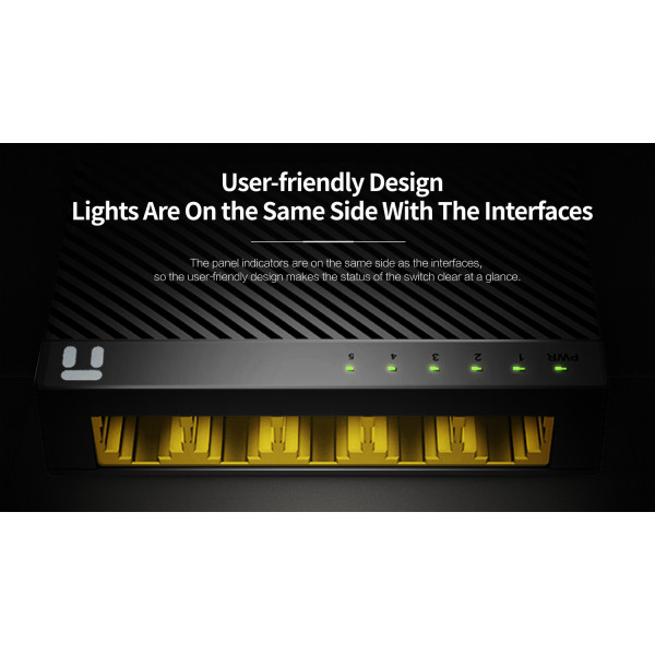 Фото - Коммутатор локальной сети (Switch) Netis ST3105GC