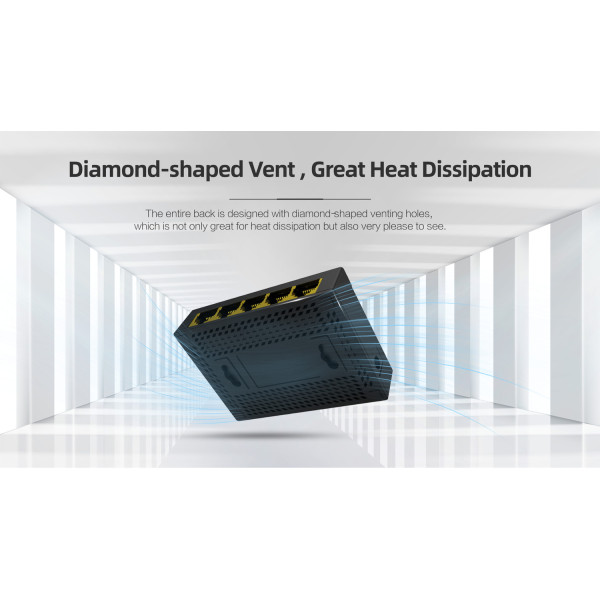 Фото - Коммутатор локальной сети (Switch) Netis ST3105GC