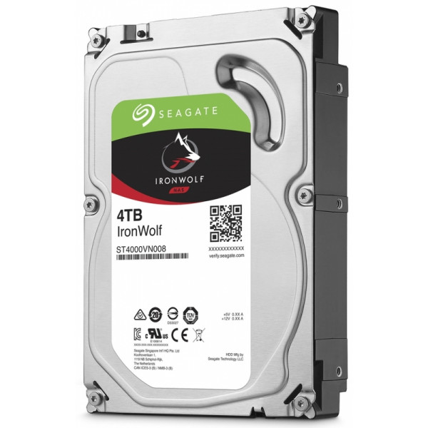 4TB SEAGATE IronWolf ST4000VN008 ハードディスク Жесткий диск внутренний Seagate IronWolf HDD 4TB 5900rpm 64MB