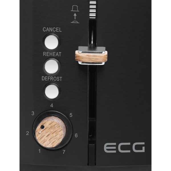 Фото - Тостер ECG ST 2768 Timber Black