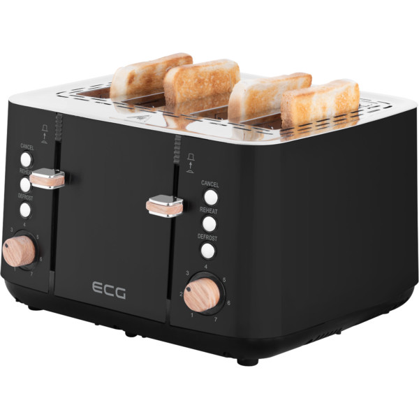 Фото - Тостер ECG ST 4768 Timber Black