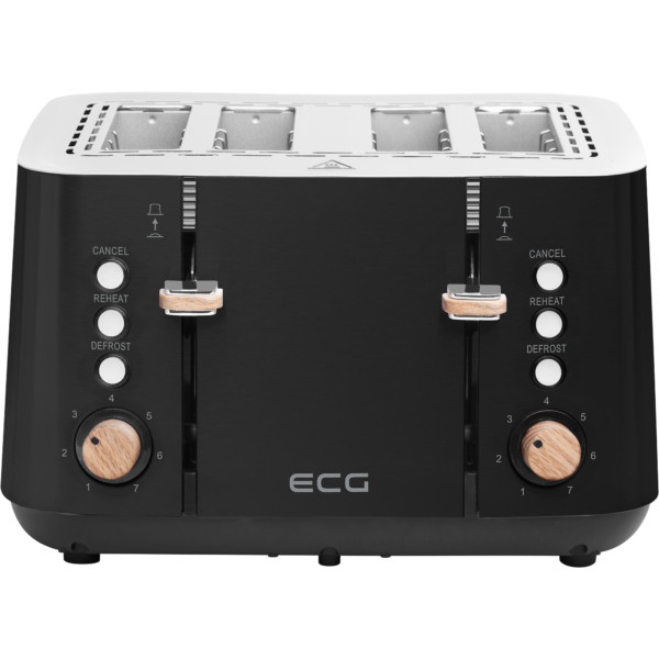 Фото - Тостер ECG ST 4768 Timber Black