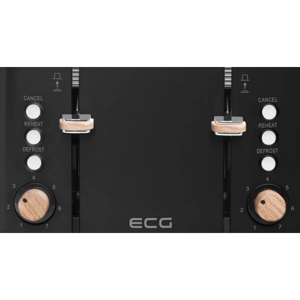Фото - Тостер ECG ST 4768 Timber Black