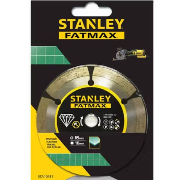 Фото - Диск алмазний Stanley 89х10 мм (STA10415)