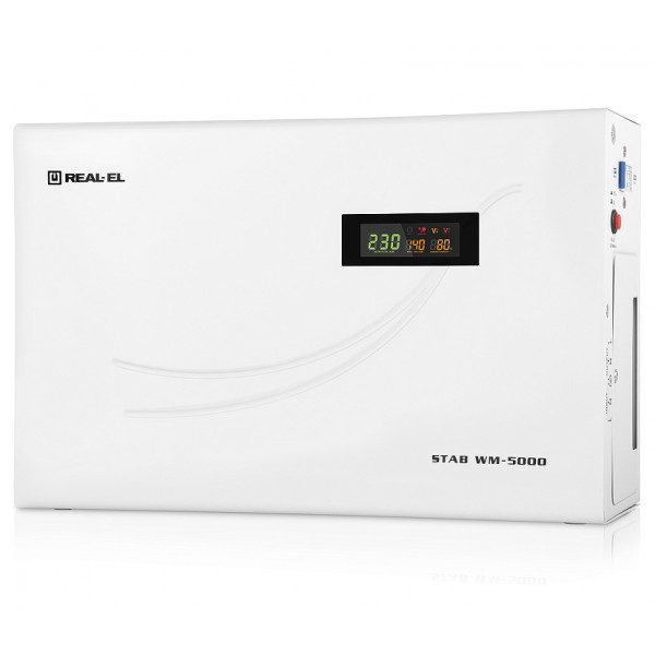 Фото - Стабілізатор напруги REAL-EL STAB WM-5000