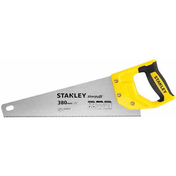 Фото - Ножівка Stanley SHARPCUT 380 мм (STHT20369-1)