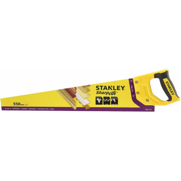 Фото - Ножівка Stanley SHARPCUT 550 мм (STHT20372-1)