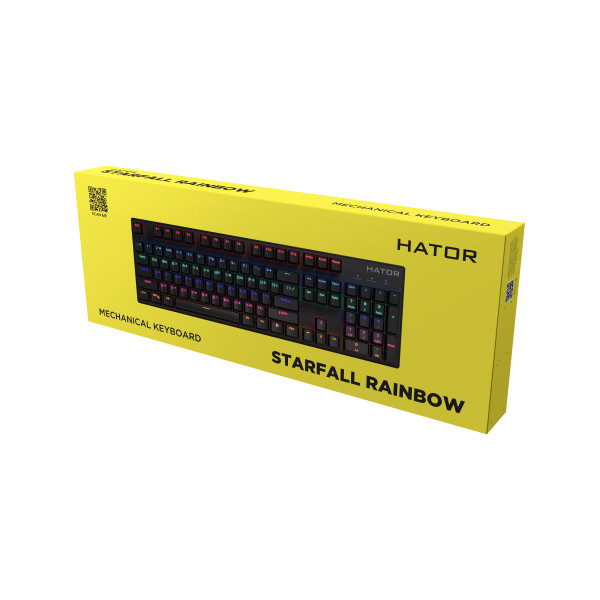 Фото - Клавиатура проводная игровая Hator Starfall Outemu Blue (HTK-609)