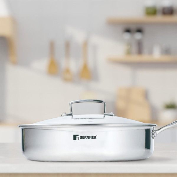 Фото - Сотейник Bergner Steelblue 28 см (BG-33224-BL)