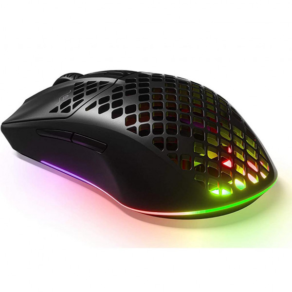 Фото - Миша бездротова ігрова SteelSeries Aerox 3 Wireless Black (62604)
