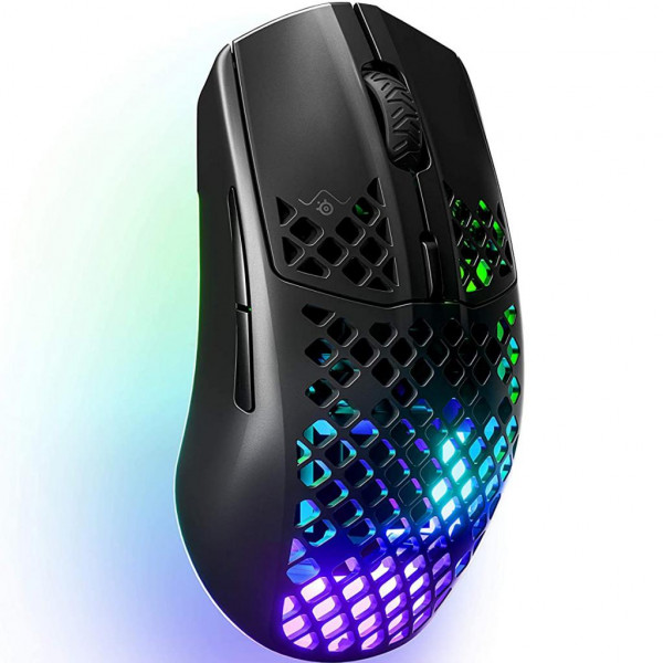 Фото - Миша бездротова ігрова SteelSeries Aerox 3 Wireless Black (62604)