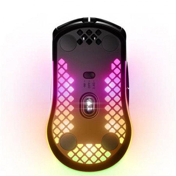 Фото - Миша бездротова ігрова SteelSeries Aerox 3 Wireless Black (62604)