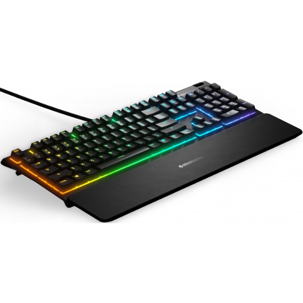 Фото - Клавиатура проводная игровая SteelSeries Apex 3 UA (64795)