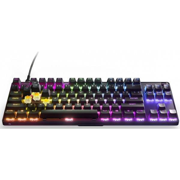 Фото - Клавиатура проводная игровая SteelSeries Apex 9 TKL (64847)