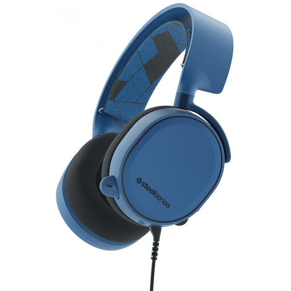 Фото - Гарнитура проводная игровая SteelSeries Arctis 3 Boreal Blue (61436)