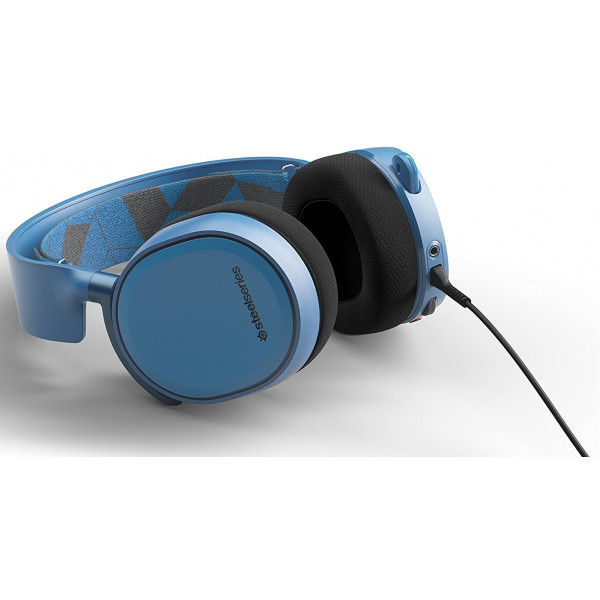 Фото - Гарнитура проводная игровая SteelSeries Arctis 3 Boreal Blue (61436)