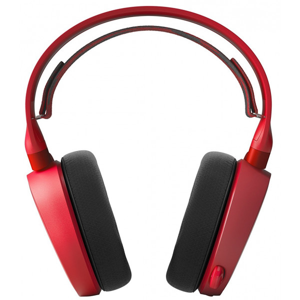 Фото - Гарнитура проводная игровая SteelSeries Arctis 3 Solar Red (61435)