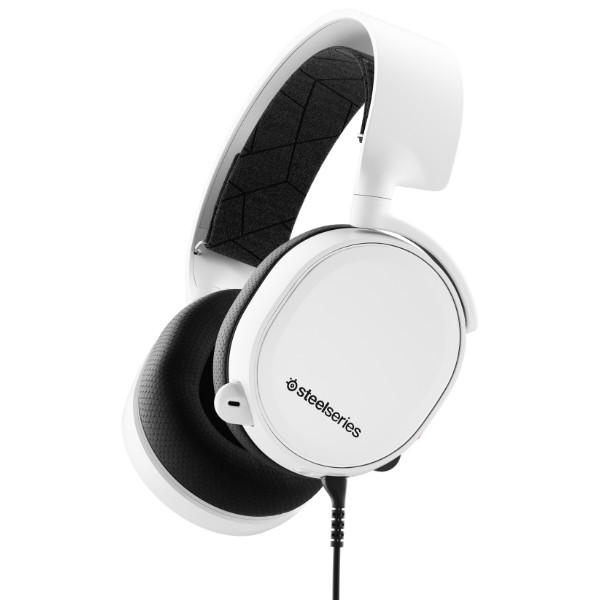 Фото - Гарнитура проводная игровая SteelSeries Arctis 3 White 2019 Edition (61506)
