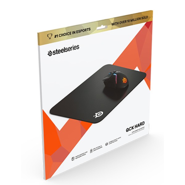 Фото - Килимок для миші ігровий SteelSeries QcK Hard (63821)