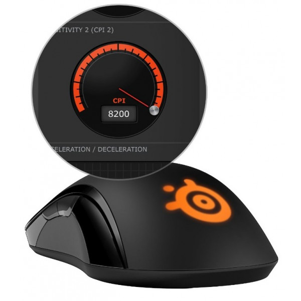 Фото - Мышь компьютерная SteelSeries Sensei Wireless Laser (62250)