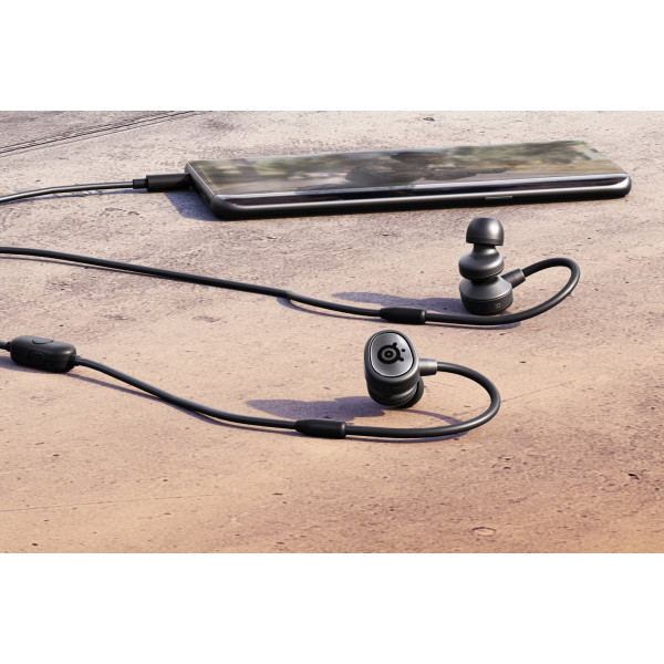 Фото - Гарнітура дротова ігрова SteelSeries Tusq (61650)
