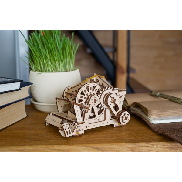 Фото - 3D пазлы Ugears Механическая STEM-модель «Вариатор» (70147)