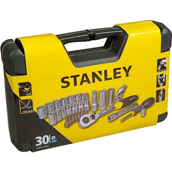 Фото - Набір інструментів Stanley 1/2 30 шт. (STHT0-73929)