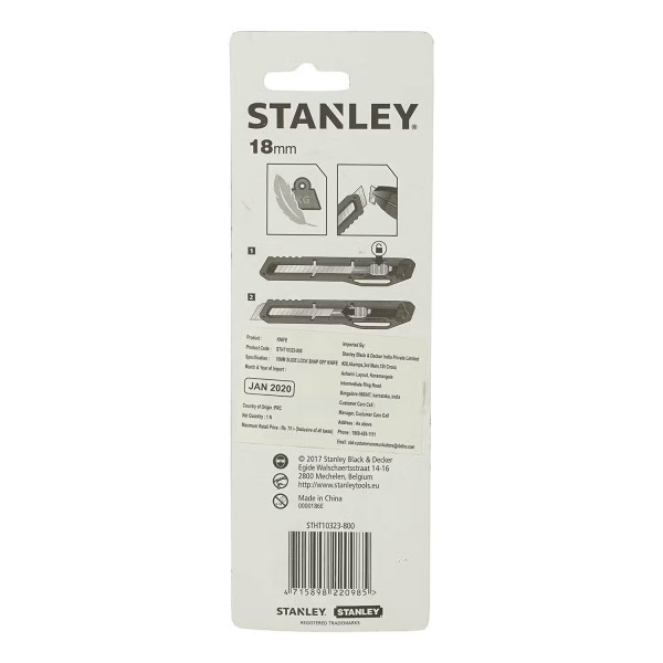 Фото - Ніж будівельний Stanley 175 мм (STHT10323-8)