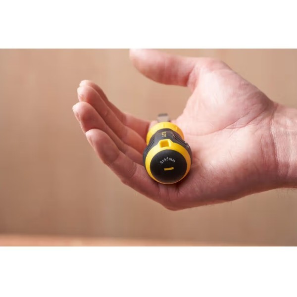 Фото - Отвертка Stanley Cushion Grip SL6, 5x45 мм с расширяющимся жалом (STHT16147-0)