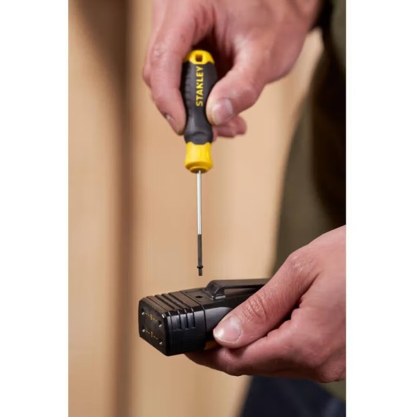Фото - Викрутка Stanley Cushion Grip SL2,5x60 мм з паралельним жалом (STHT16151-0)