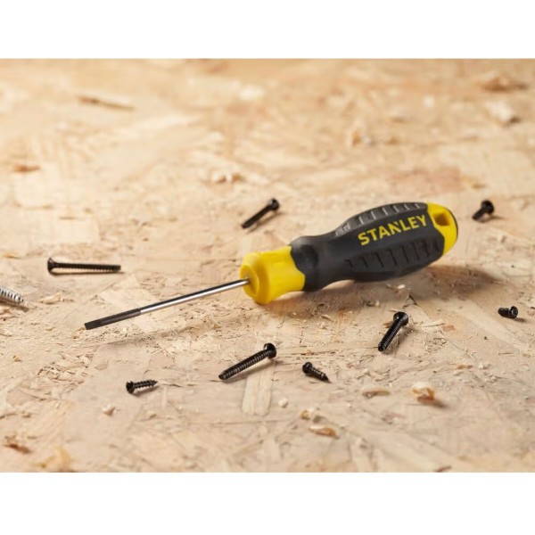 Фото - Викрутка Stanley Cushion Grip SL2,5x60 мм з паралельним жалом (STHT16151-0)