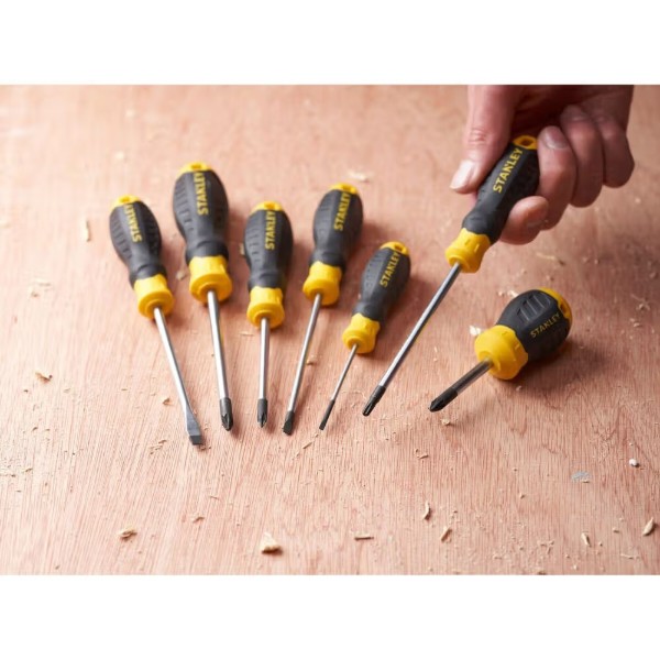 Фото - Отвертка Stanley Cushion Grip TORX TT20 x 100 мм (STHT16179-0)