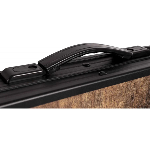 Фото - Складной стол Bo-camp Woodbine Oval 150x80 см Black/Wood look (1404230)