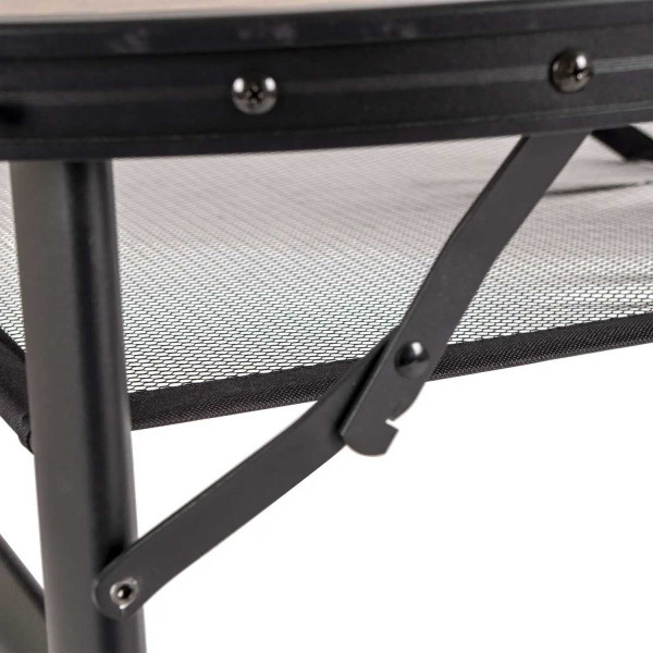 Фото - Складной стол Bo-camp Woodbine Oval 150x80 см Black/Wood look (1404230)