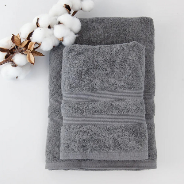 Фото - Рушник банний ТЕП Tender Touch 70х140 см Stone Grey (Р-04139_27911)