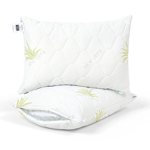 Фото - Подушка стандартна MirSon №862 Alberto Eco-Soft Hand made 40х60 см (2200003197938)