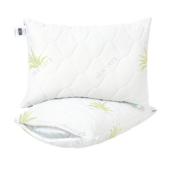 Фото - Подушка стандартна MirSon №860 Alberto Eco-Soft Hand made 40х60 см (2200003197877)