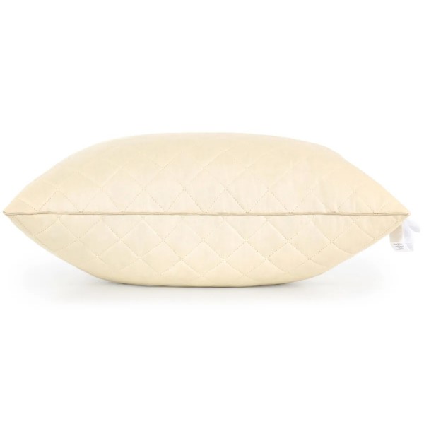 Фото - Подушка стандартна MirSon шовкова 1258 Carmela Natural Silk Kapok Висока 60х60 см (2200001519206)