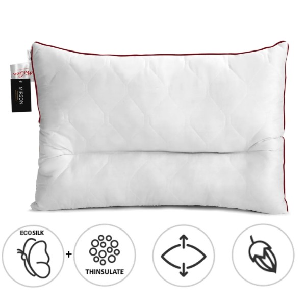 Фото - Подушка стандартная MirSon Deluxe Eco Jojo 182 50x70 см (2200000398536)